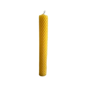 Vela Cera Abeja 100% 20 cm (Preparada)