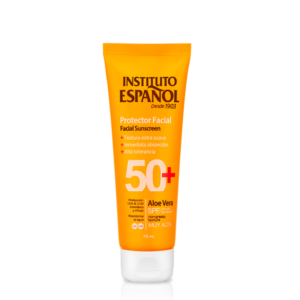 Instituto Español Protector Facial Aloe Vera 50+ 75 ml