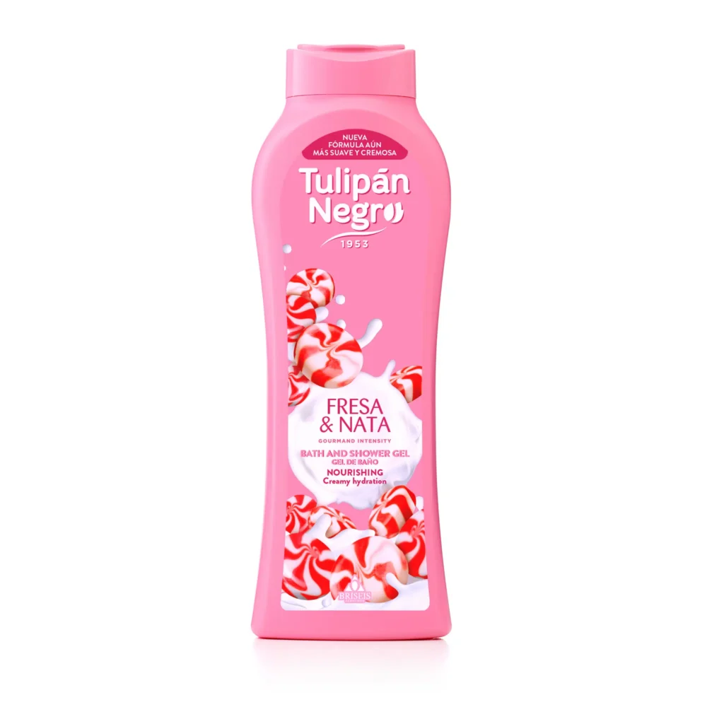 Tulipán Negro Gel Fresa y Nata 650 ml