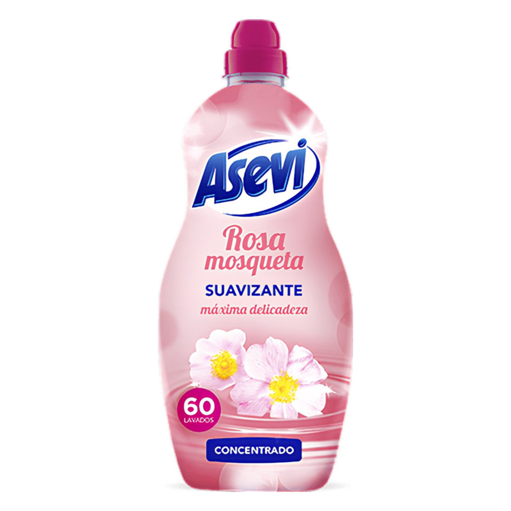 Asevi Suavizante Concentrado 1,380 L Rosa Mosqueta