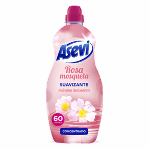 Asevi Suavizante Concentrado 1,380 L Rosa Mosqueta