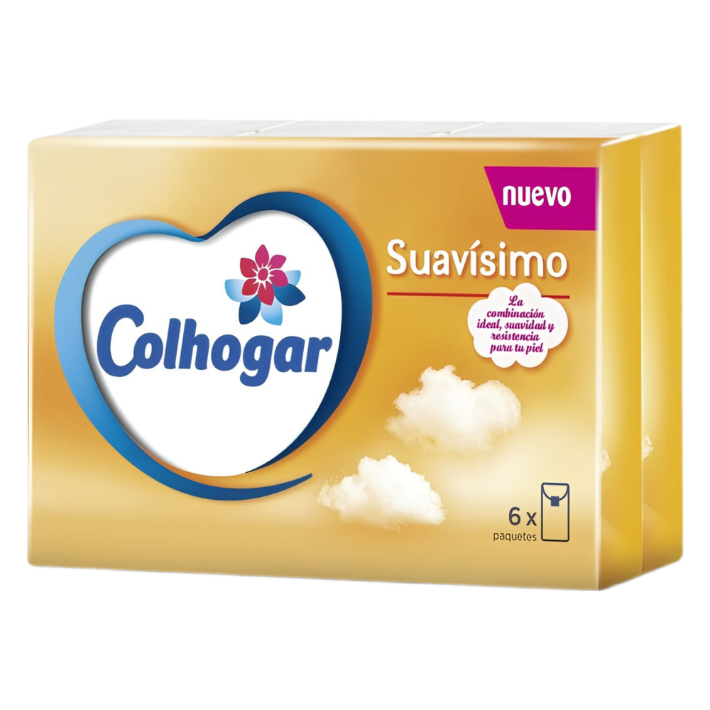 Colhogar Pañuelos Bolsillo Blanco 6 und