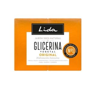 Lida Jabón Glicerina Natural Pack 2 Und x 125 Grs