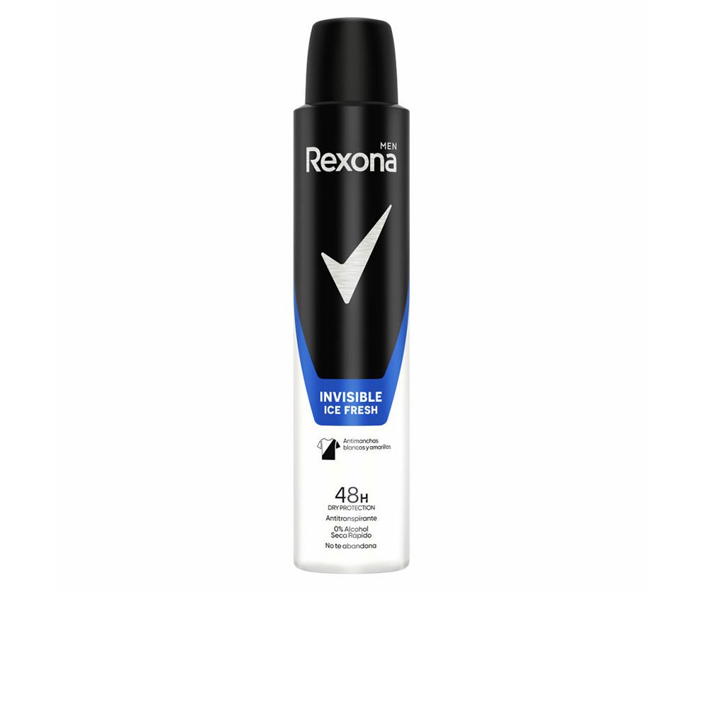 Rexona Men Desodorante Spray Invisible Ice Fresh 200ml