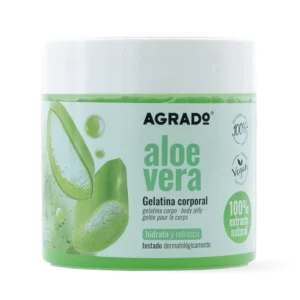 Agrado Gelatina Corporal Tarro 400ml Aloe Vera
