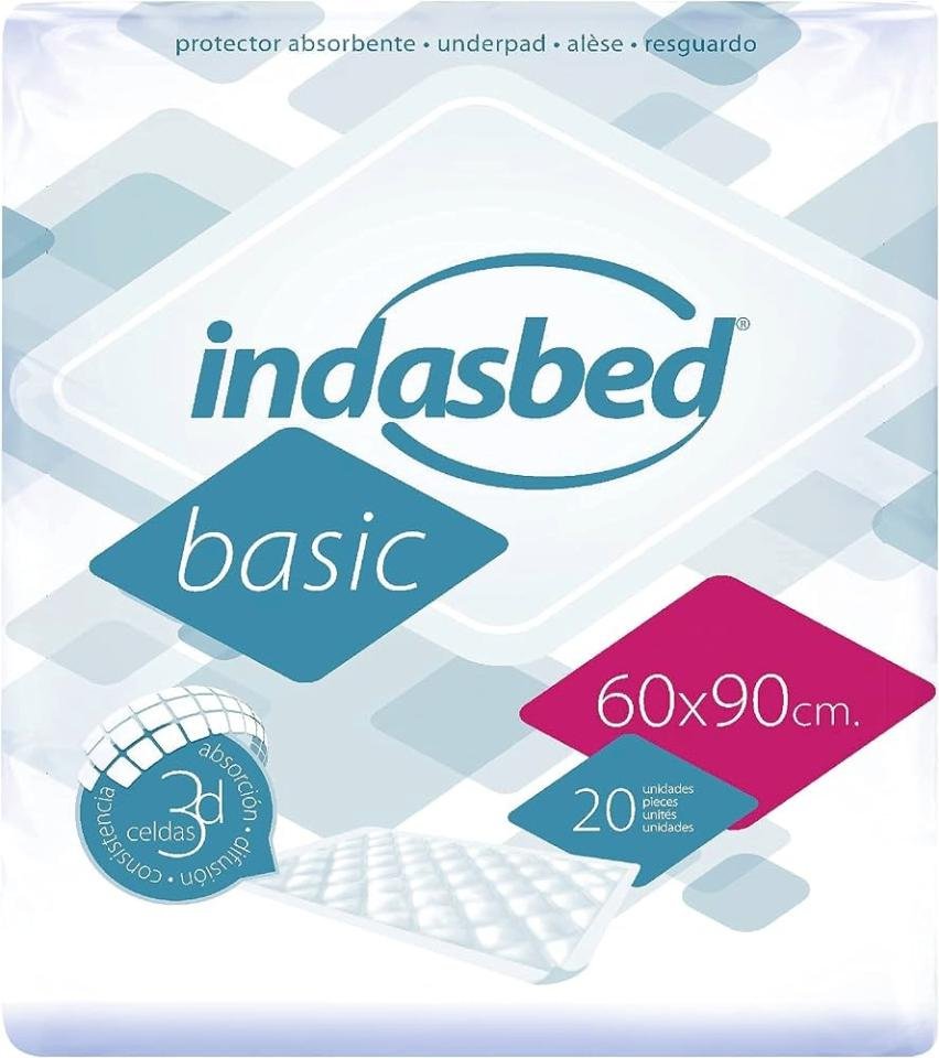 Indasbed Basic Protector Cama  60 x 90 cm 20 uNIDA