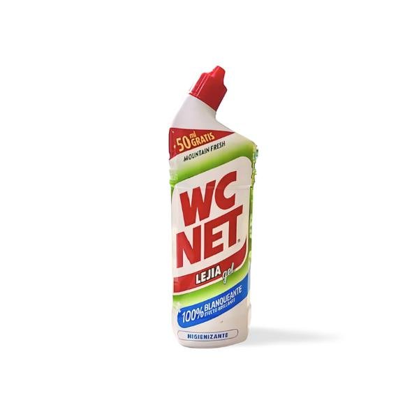 WC Net Lejía Gel Mountain Fresh 750 ml   50 ml