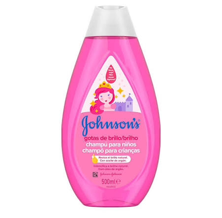 Johnsons Gotas De Brillo Champú Para Niños 500ml